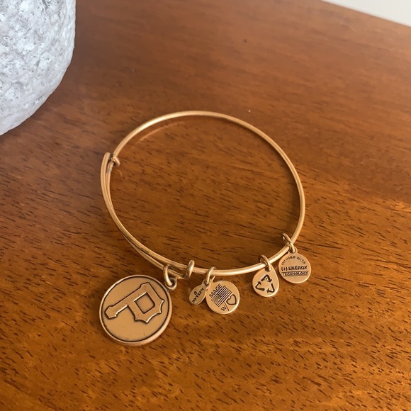 ALEX AND ANI bangle bracelet with Pittsburgh Pirates MLB charm ✨ - Picture 3 of 5